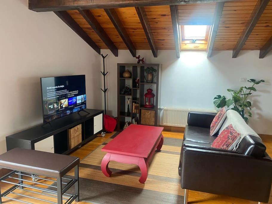 Bilbo Near Atico Rural Con Terraza Apartment Басаури Екстериор снимка