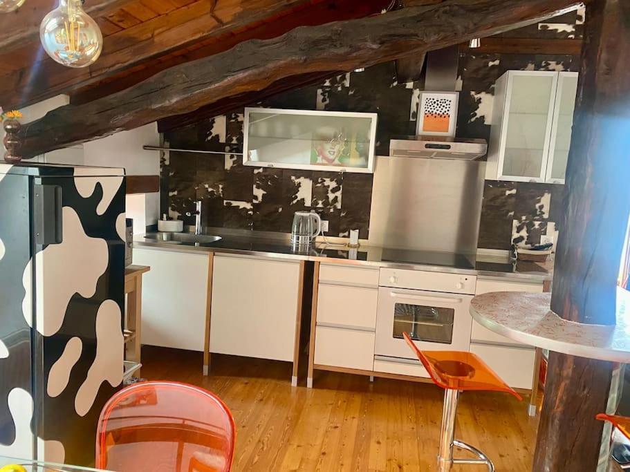 Bilbo Near Atico Rural Con Terraza Apartment Басаури Екстериор снимка
